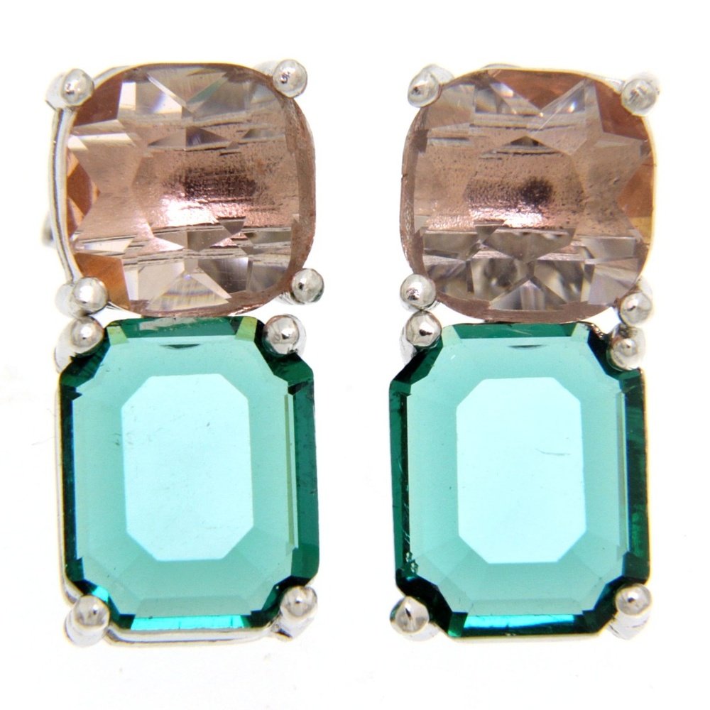 CZ earrings